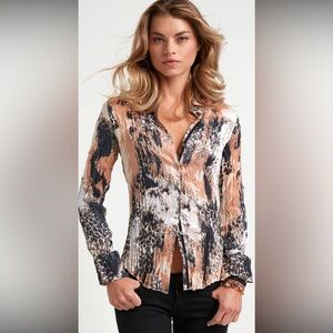 Cino Button Down Blouse